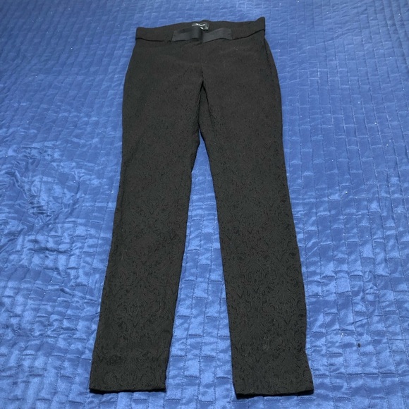 Reitman’s Black Textured Trousers . Size 10 regular- dressy straight leg pants - Picture 8 of 8
